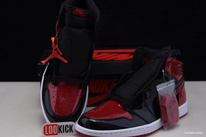 OG Bred Air Patent High Jordan 555088-063 1 0804